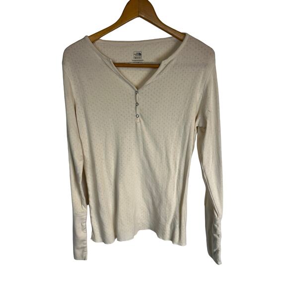 The North Face Cotton Rayon Womens Blouse Shirt Top Large L Gorpcore Outdoor - Picture 1 of 11